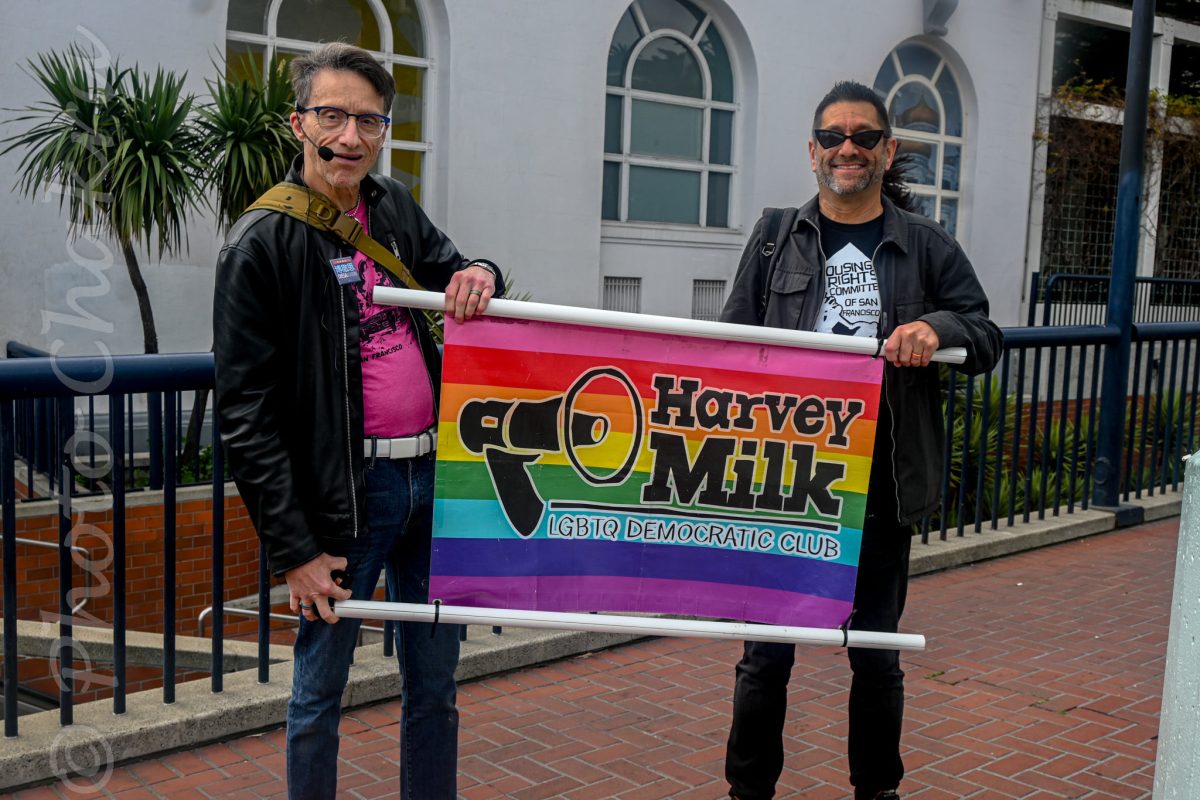 CCOP Provides Safety Support At Cleve Jones “Renters Rights” Rally